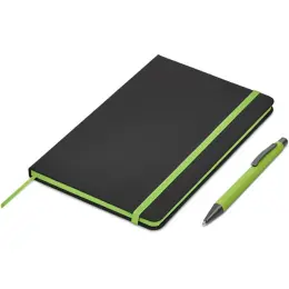 Altitude Miller Notebook & Pen Set Lime